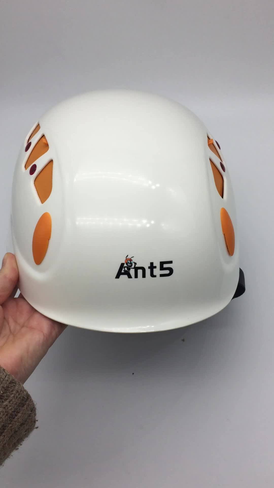 En12492 Climbing Mountaineering Sports Safety Helmet With Eps Foam