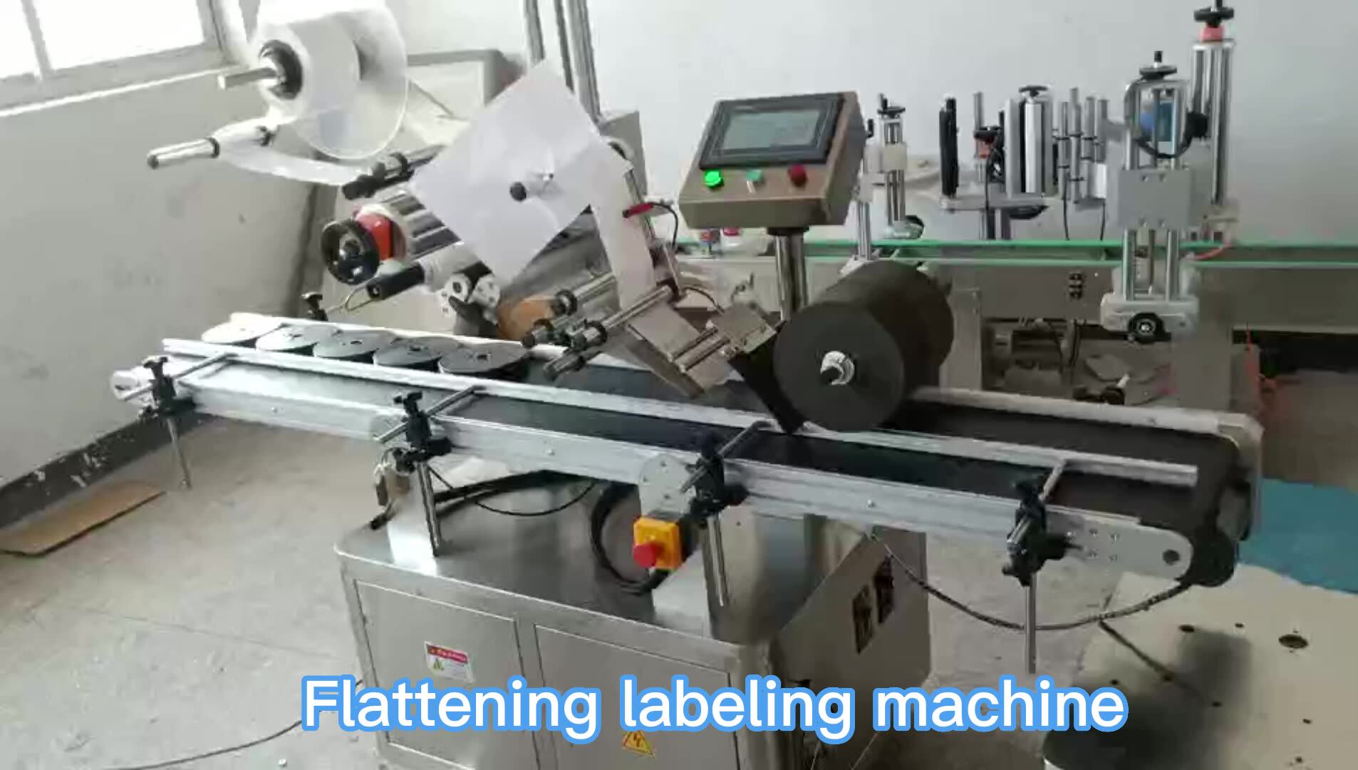 Kefai Automatic Bottle Bottom Plane Labeling Machine Bottom Sticker ...