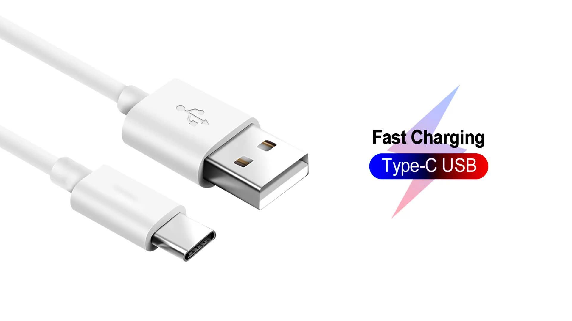 Usb Type C Cable Quick Charge Usbc Fast Charging Mobile Phone Data