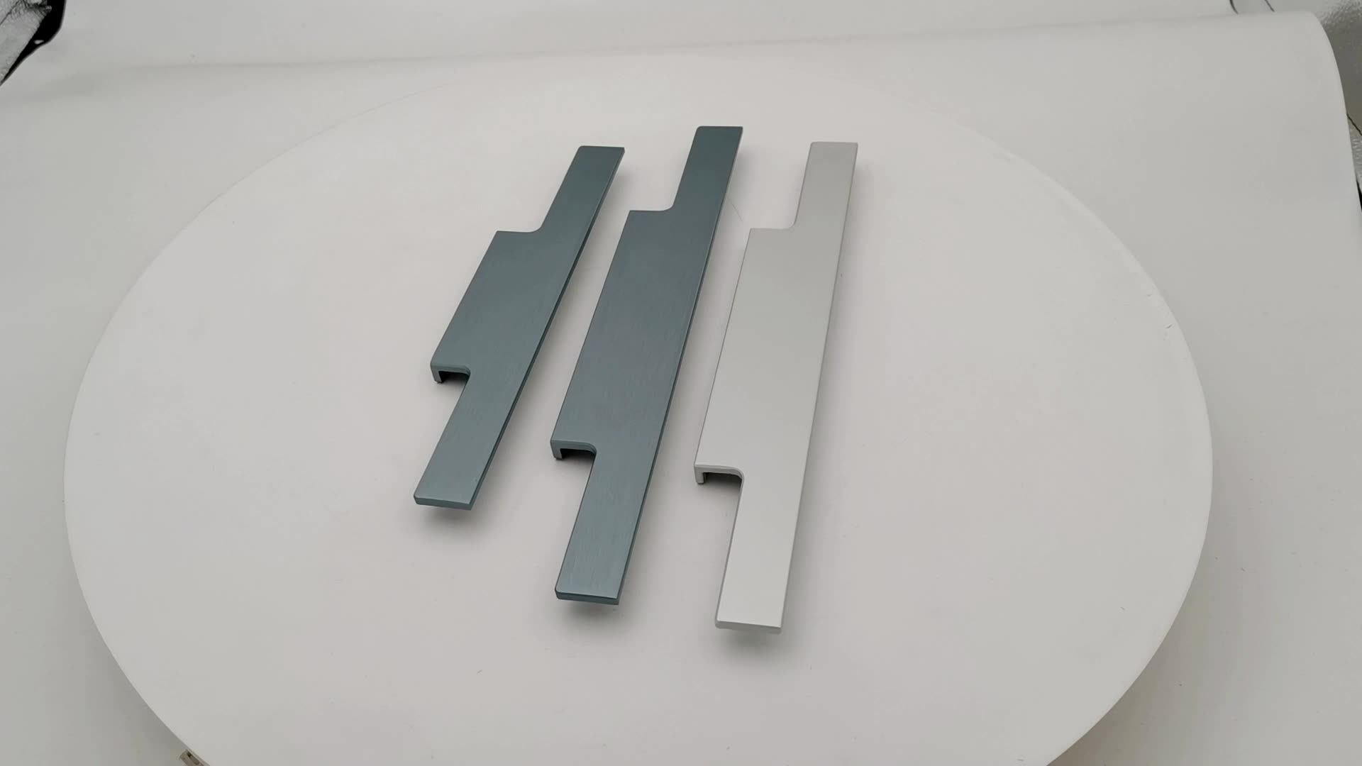 New Style Kitchen Handle Knob Hardware Accessories Aluminum