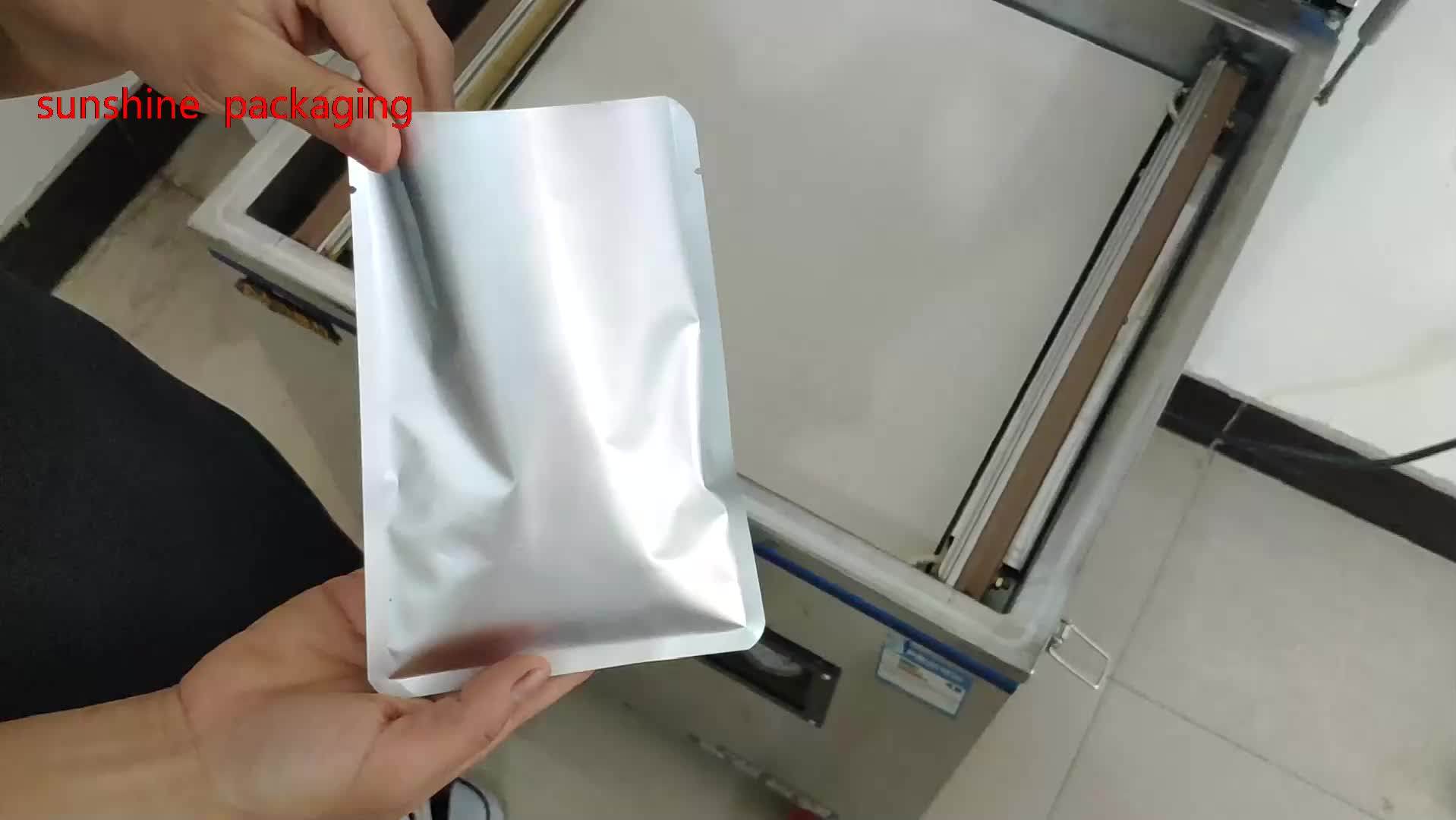Silver Aluminum Foil Mylar Bag Vacuum Sealer Food Storage Package Buy Vacuum Sealer Bag,Silver