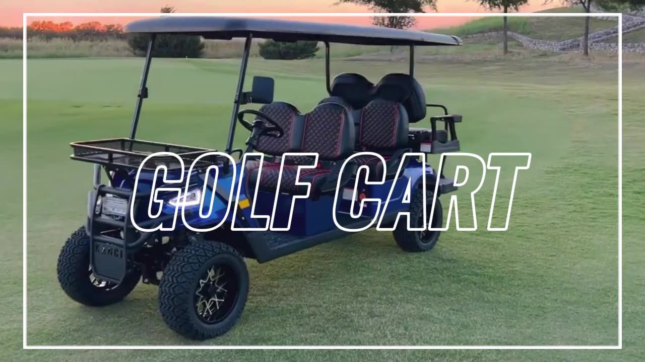 China 48v 2 Seat Lithium Ion Battery Operated Golf Carts Pack Club Four