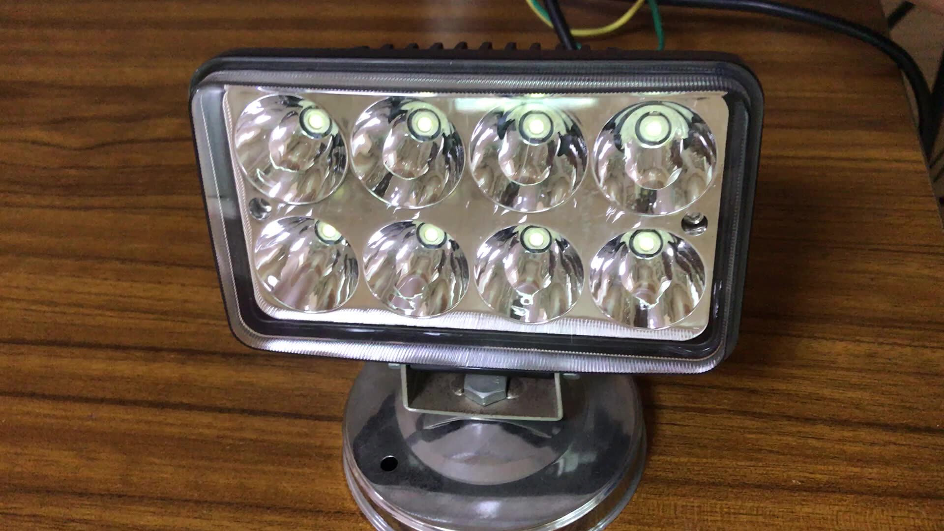 4 Inch 24w 24volt Truck Led Light 4x4 Farm Tractor 12v Led Tractor Work Light Driving Amber Work