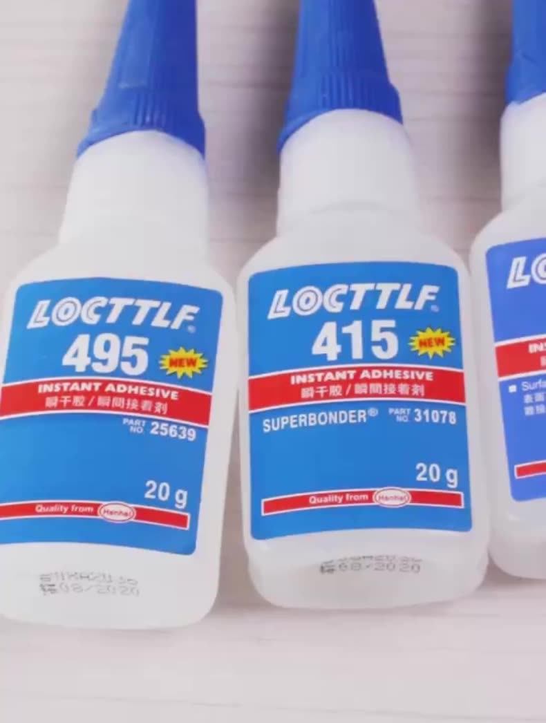 Metal Rubber Plastic Ceramics Instant Adhesive Cyanoacrylate Adhesive