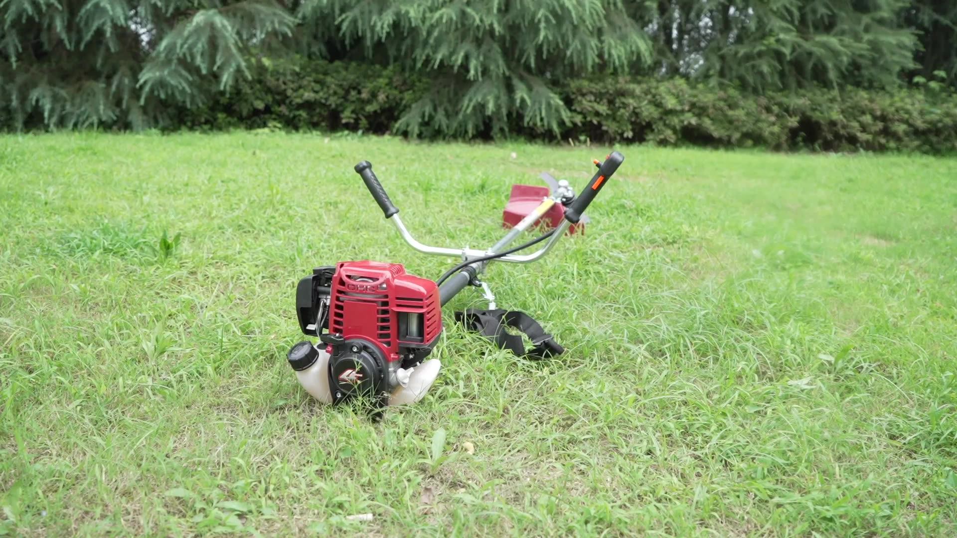 0.9kw Sideback 4 Stroke Engine Petrol Garden Grass Trimmers 35.8cc Gx35