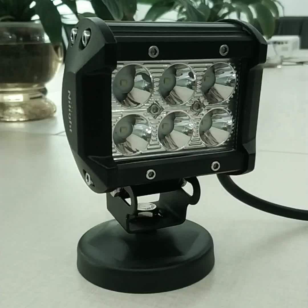 Ip67 Waterproof Flood Beam Truck Car Atv Led Light Bar 4inch 18w Buy