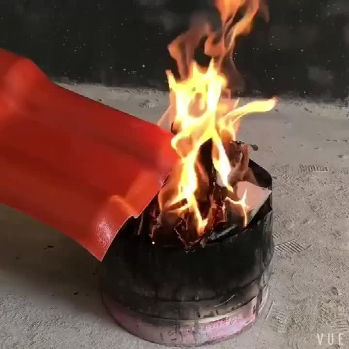 Car Porch Roof Material Fireproof Pvc Corrugated Plastic Roofing Sheets