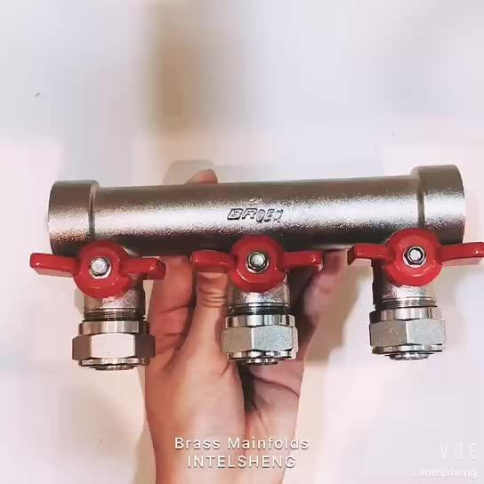 Factory Price Copper Water Meter Manifold With Long Flow Buy Factory