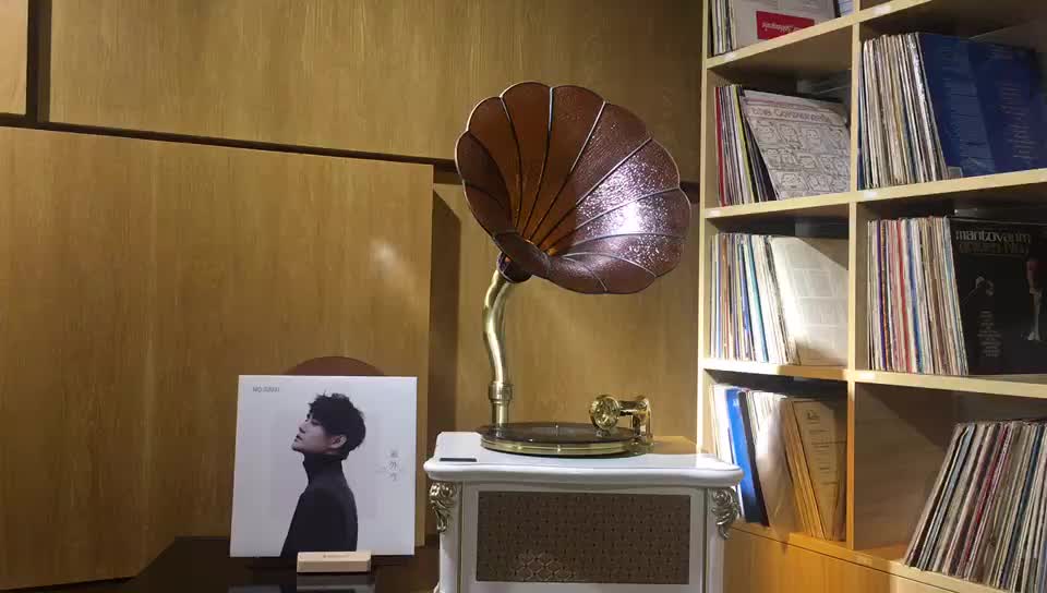 王凯的黑胶会说话。这个留声机是懂情境感的吧！