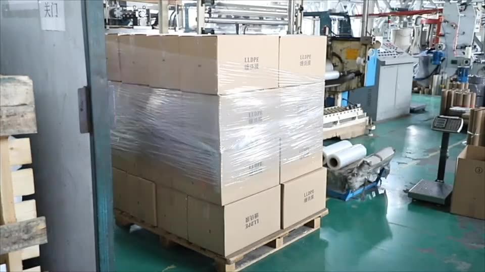 Pe Winding Film Tray Packaging With New Material Stretching Film 50cm