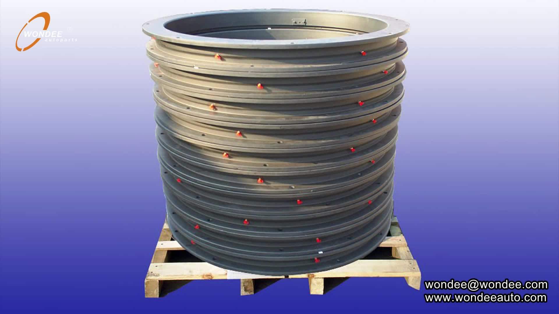 1100mm Heavy Duty Casting Ball Bearing Trailer Turntable For Truck