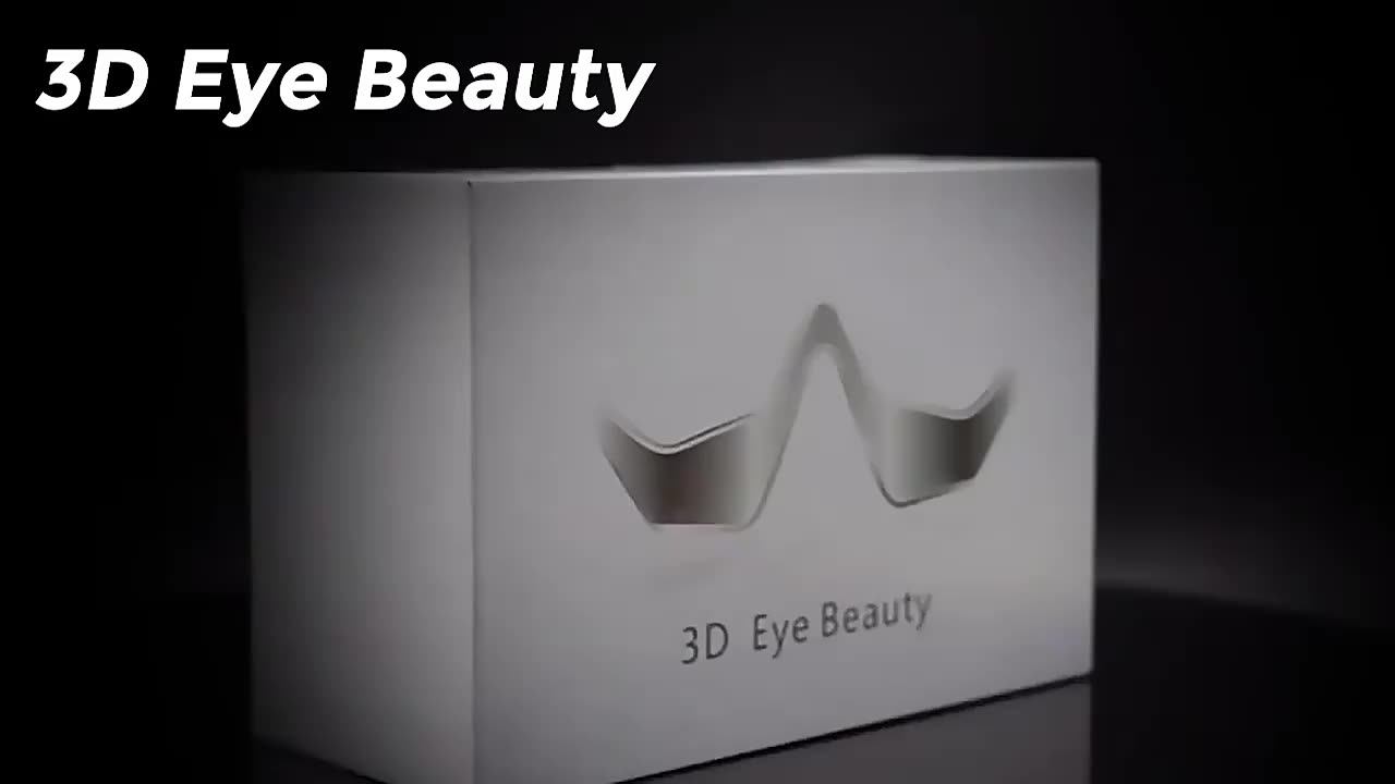 3d Eye Vibration Led Red Light Therapy Device Antiaging Microcurrent Ems Eye Massager For Eye