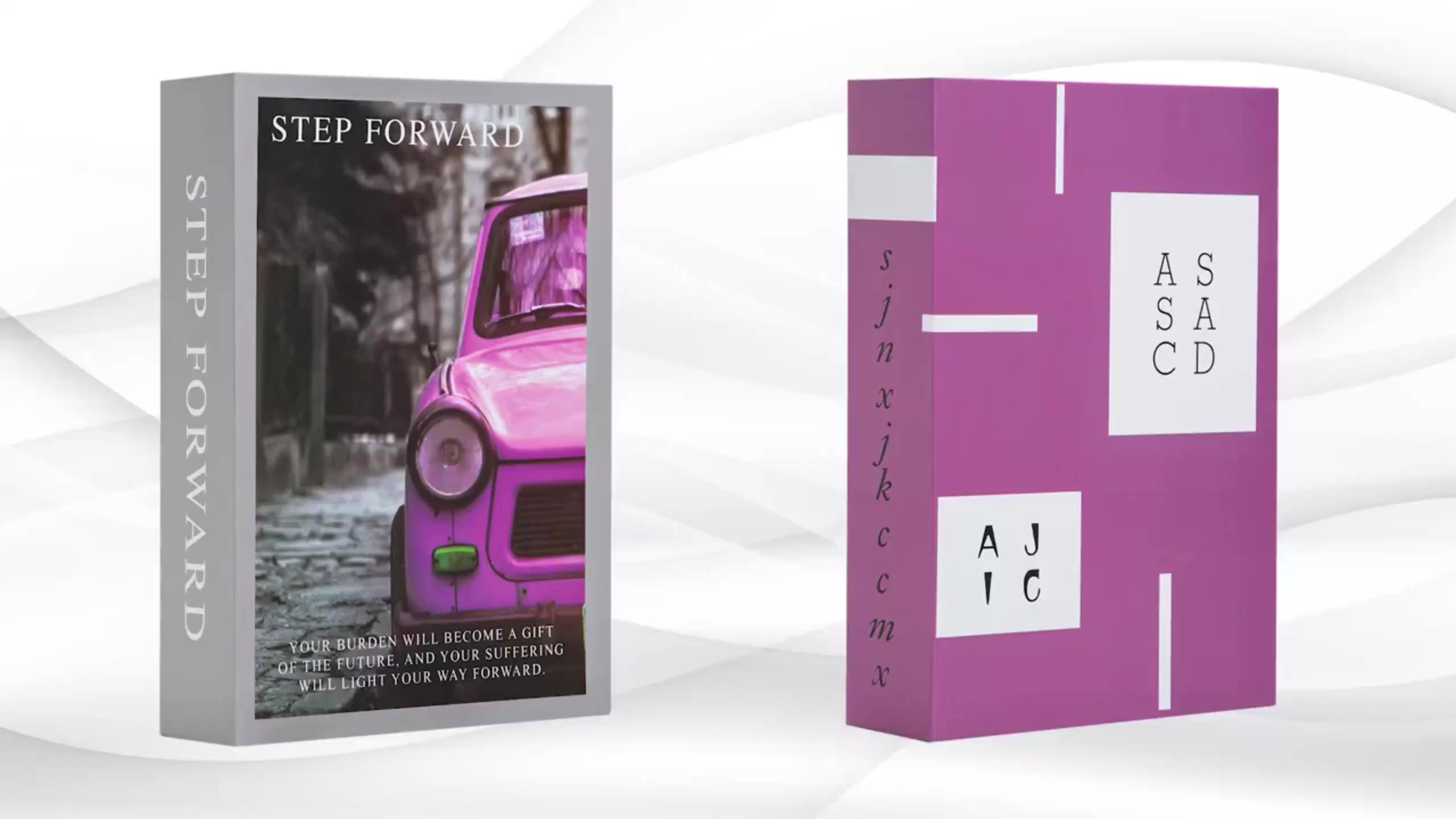 Modern Simple Cardboard Faux Books Home Decoration Fake Book For