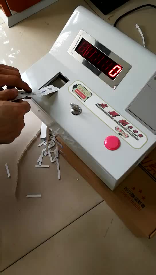 High Speed Ticket Counting Machine - Buy Ticket Counting Machine