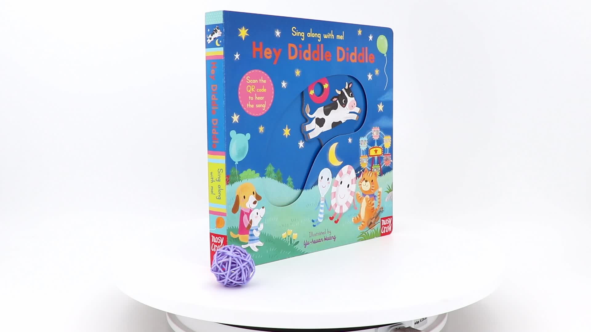 Nhập khẩu nguyên bản tiếng Anh Hát Cùng With Me Hey lừa phỉnh gạt gẫm Nursery Rhyme bảng cuốn sách và các cơ quan trẻ cho trẻ em hoạt động đồ chơi vui nhộn sách giác ngộ truyện tranh mầm non bằng tiếng Anh Reading Đồ chơi giáo dục