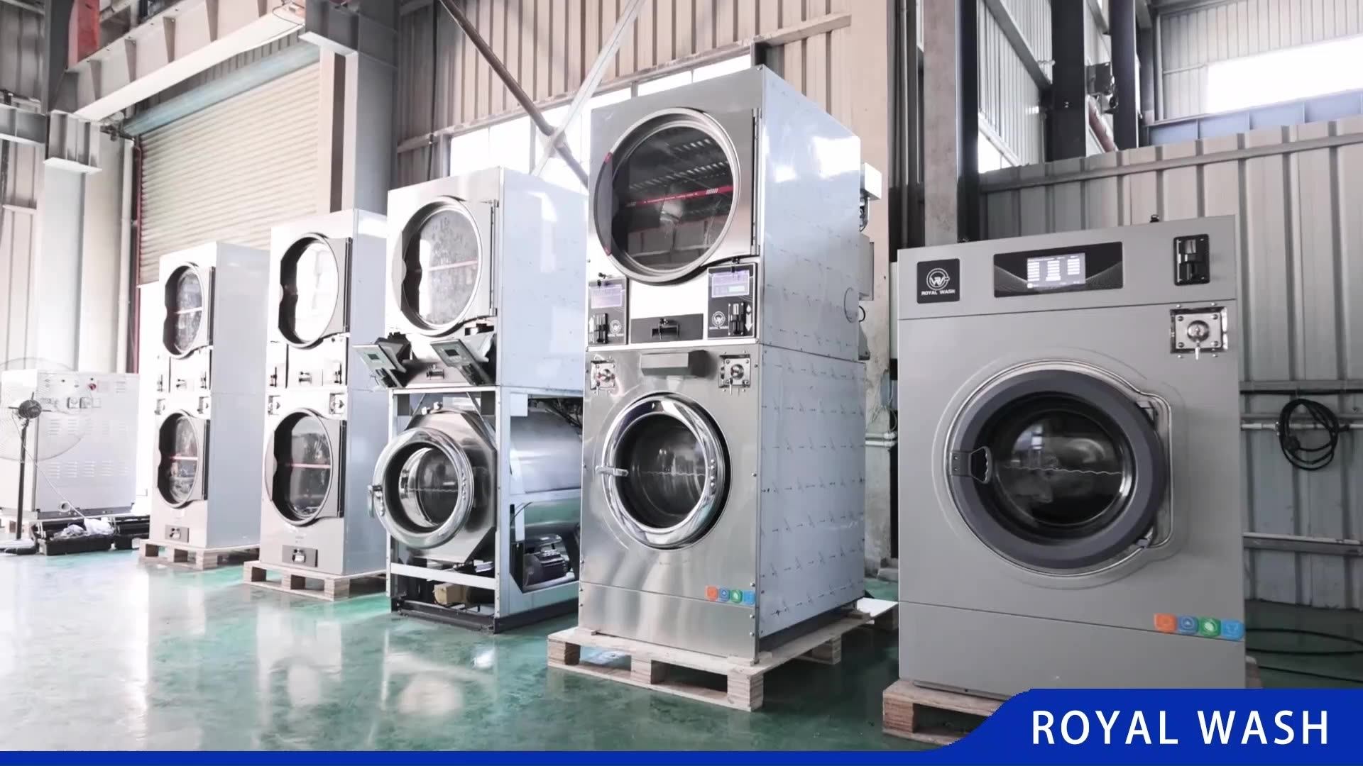 Hotel /hospital/laundry House Use Washing Machine With Dryer Automatic