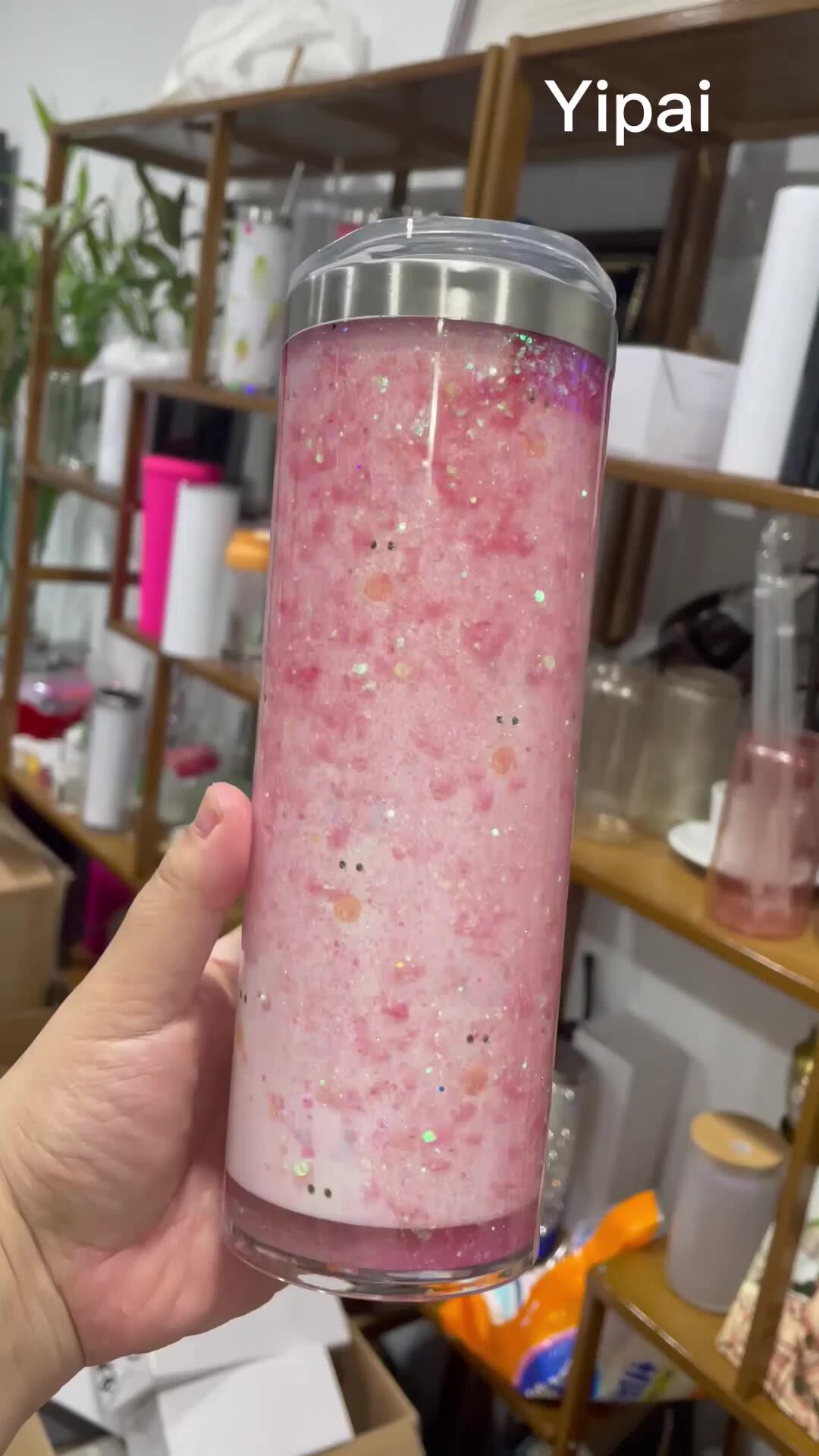 Usa Warehouse 20oz Double Wall Pre Drilled Snow Globe Sublimation