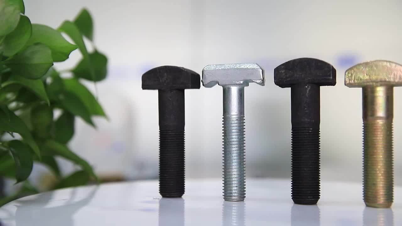 Class 8.8 Zinc Plated T Head Bolt/galvanized T Slot Bolts Buy T Slot Bolt Class 8.8 Zinc