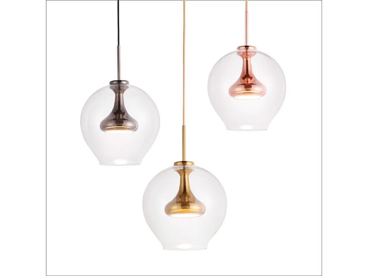 Modern Crystal Chandelier Glass Shade Dome Pendant Light Buy Glass