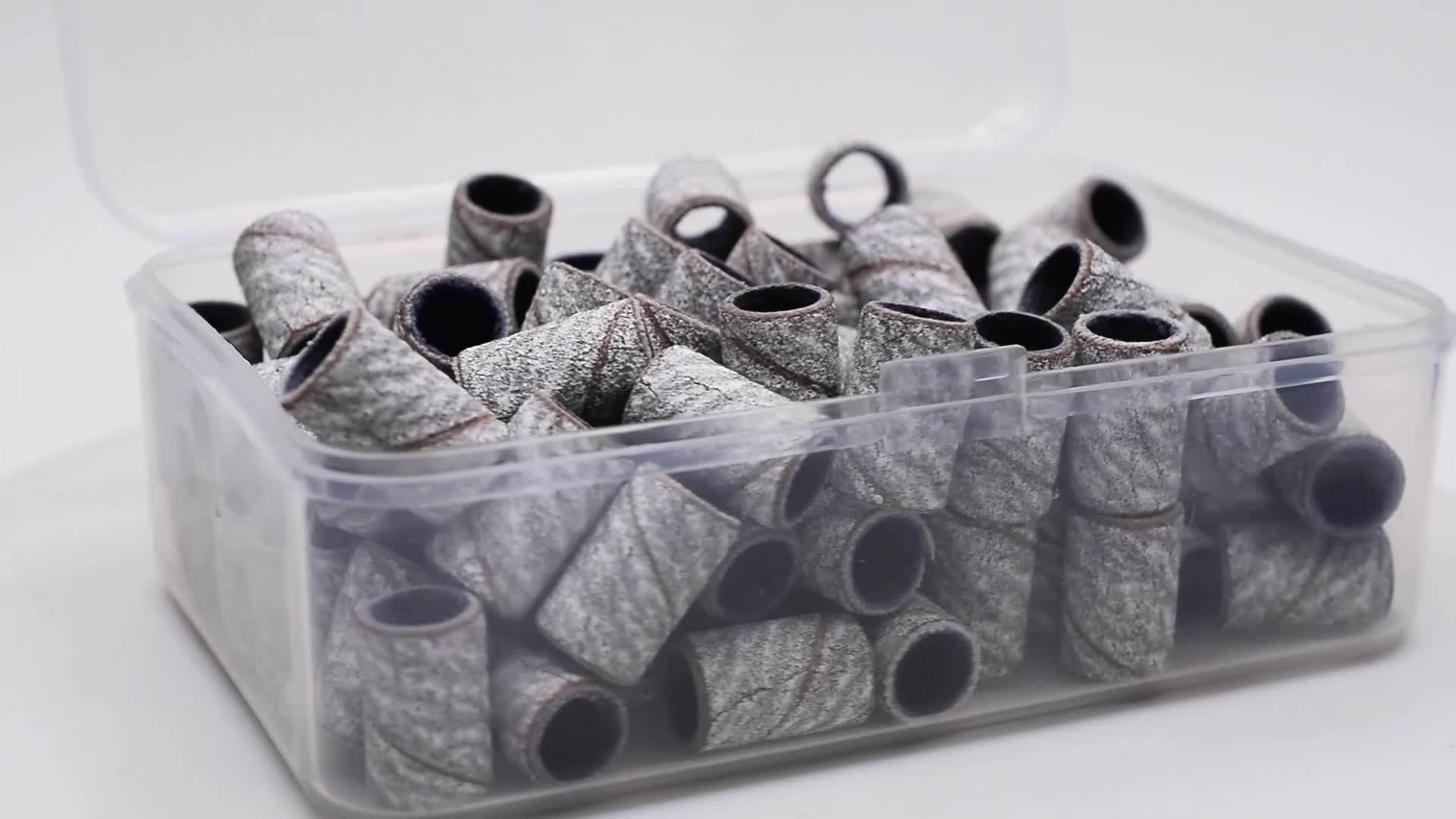 Sanding Bands 80" 120" 180" For Nail Drill Bits Manicurenail Drill