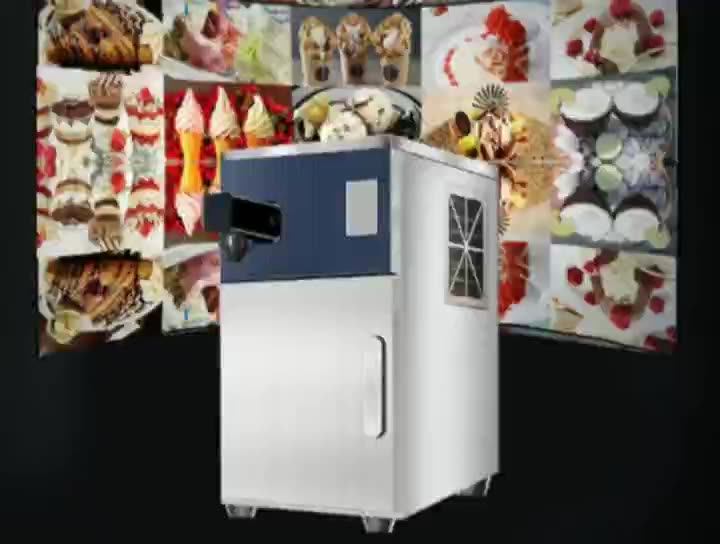 Wicm18 New Design Professinal Commercial Stainless Steel Whipped Ice Cream Machine For Sale