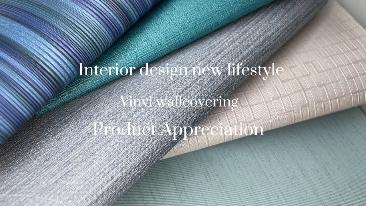 High Quality Decor Pvc Project Wallpaper Contract Vinyl Coated