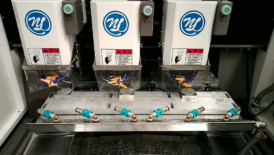 Three Head Cnc Machine Mobile Screen Protector Making Machine Mobile