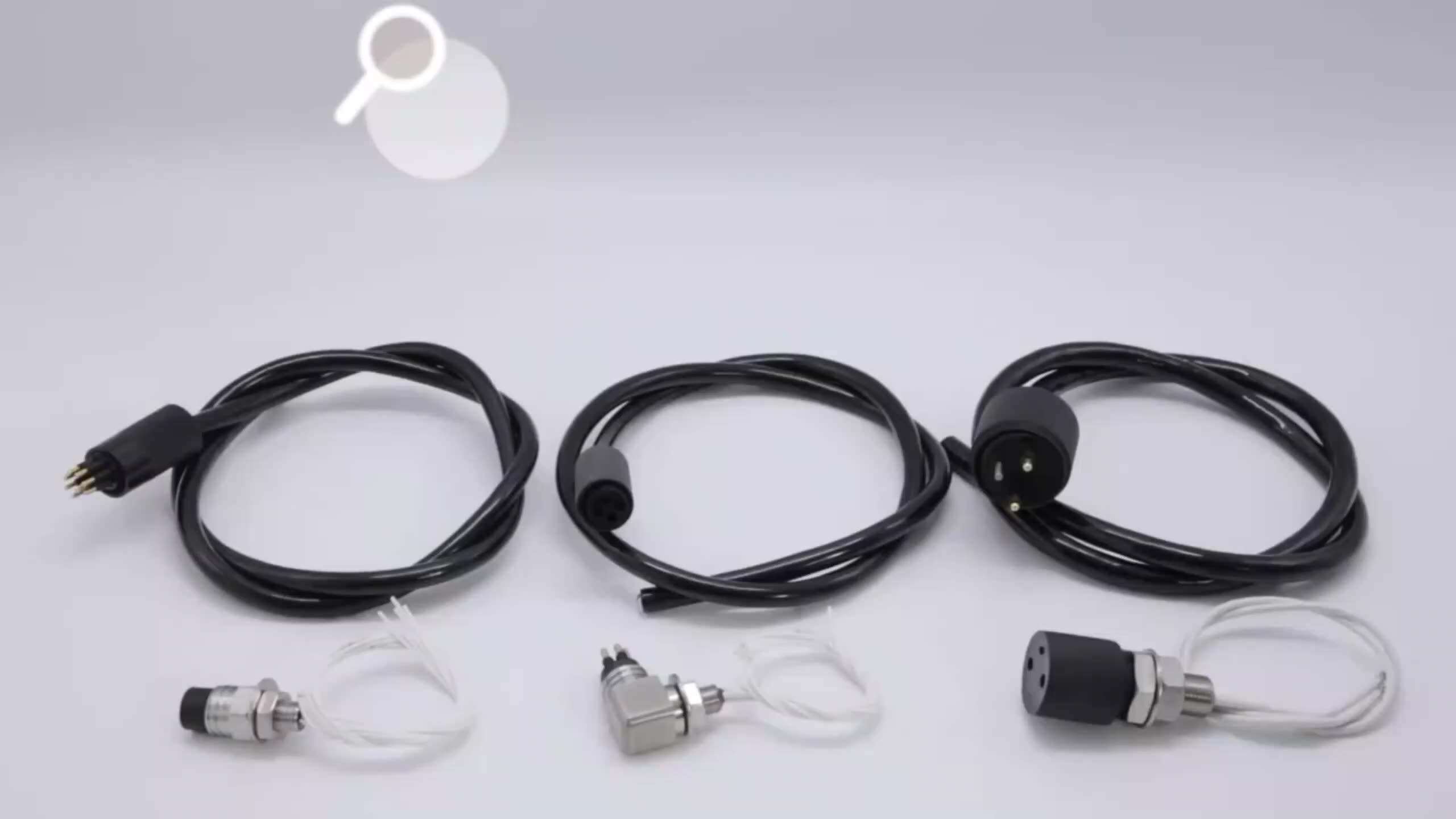 Ip69k Marine Waterproof 4pin Male Cable Female Bulkhead Connector