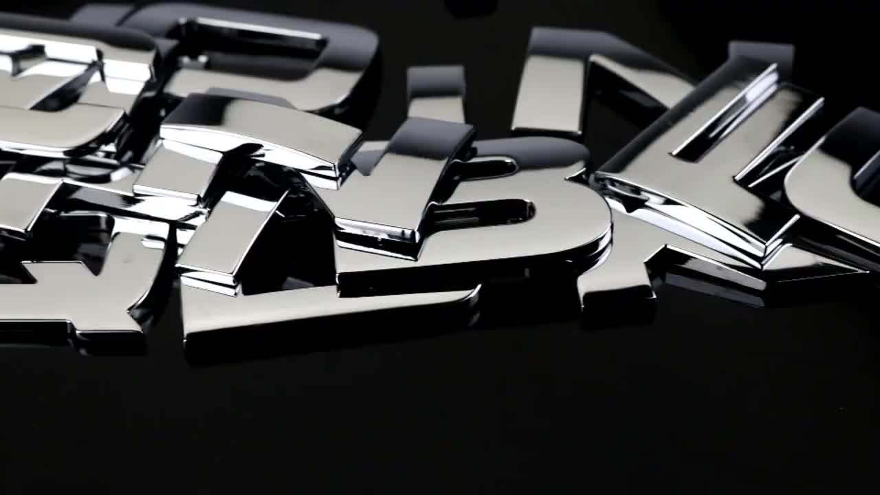 Wholesale Custom Letter Car Body Stickers And Letter Design Car Emblems