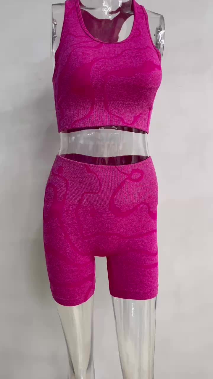 Oqq Factory Wholesale Printing Fitness Yoga Wear Summer Women Workout