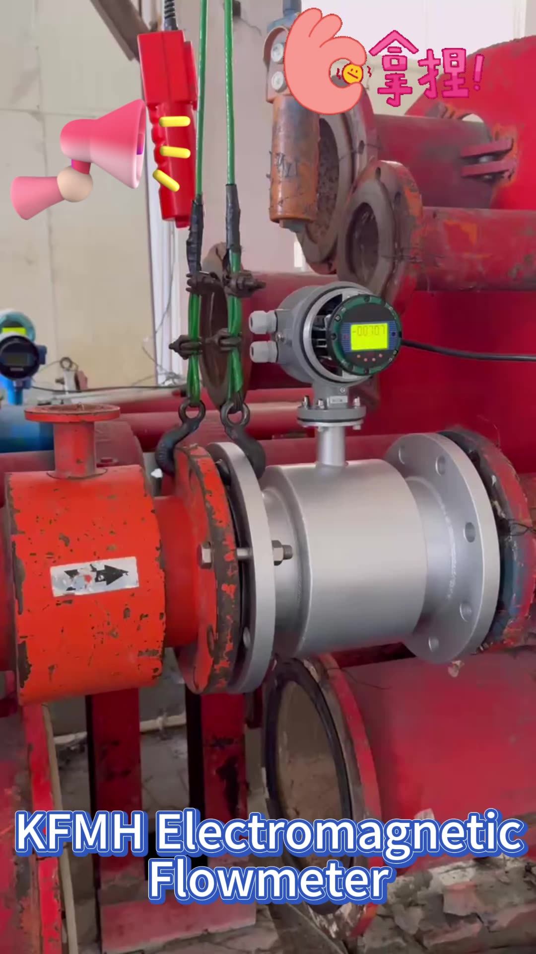 Electromagnetic Flowmeter Dn50 Digital Pulse Flowmeter Expressed In