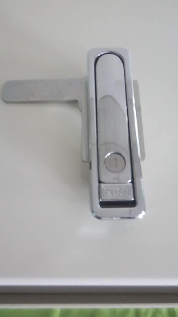 Hoshimoto Ab15221 Electronic Panel Swing Door Handle Lock Matt Chrome Plating Steel