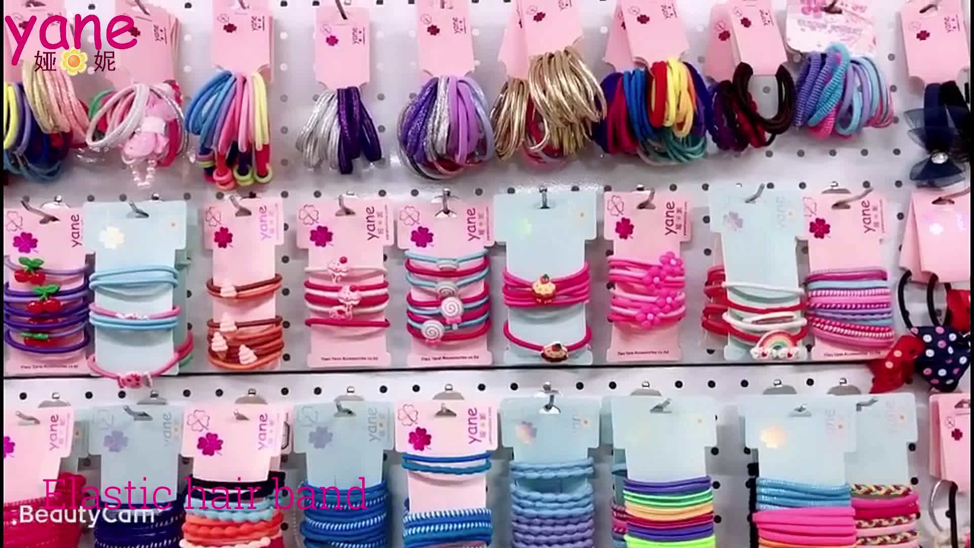 Fashion Black Rubber Bands Mixed Colors Wholesale Elastic Hair Ties