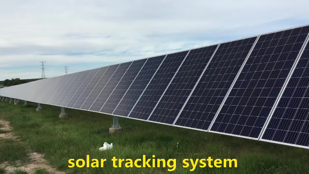 Kseng Automatic Single Axis Solar Tracking System One Axis Solar ...