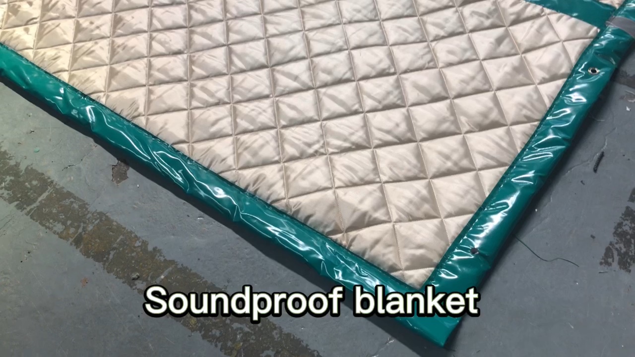 Portable Temporary Fencing Noise Barrier Acoustic Blankets Construction