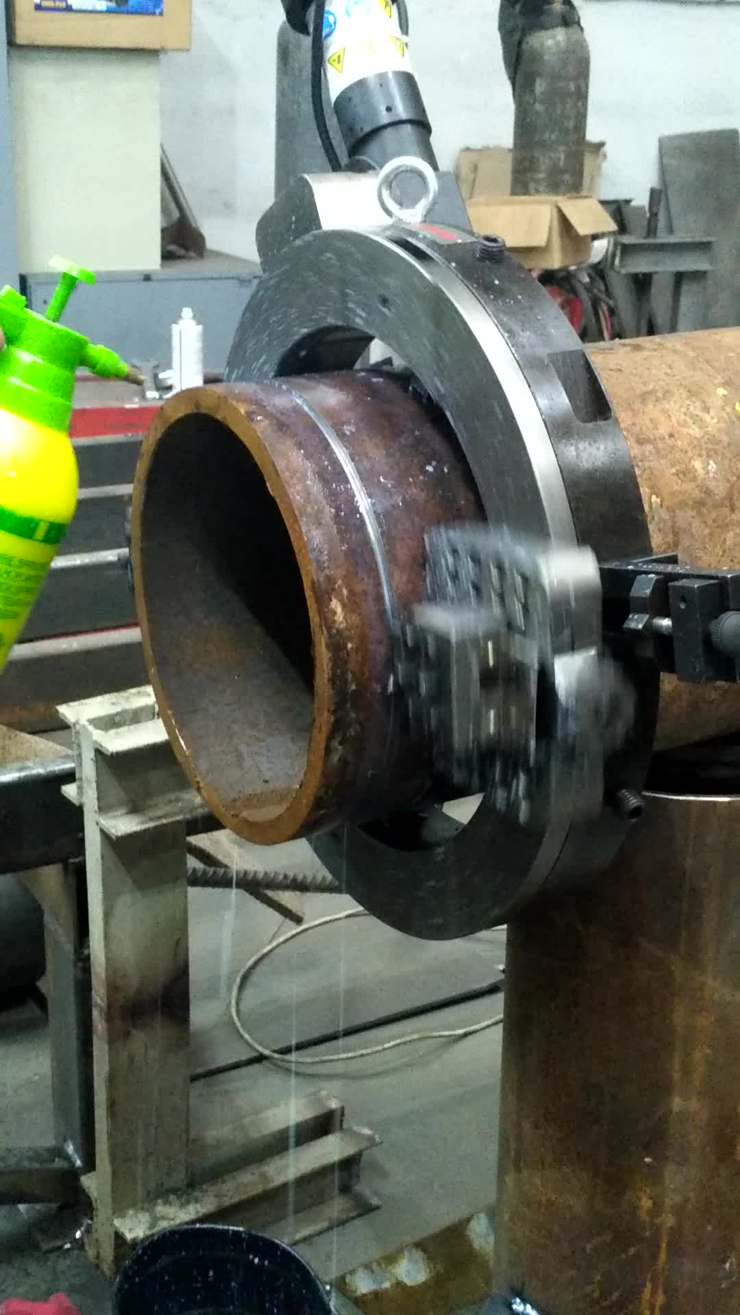 Oce377 Factory Price Electric Motor Pipe Cold Cutting Beveling Machine Buy Pipe Cutting