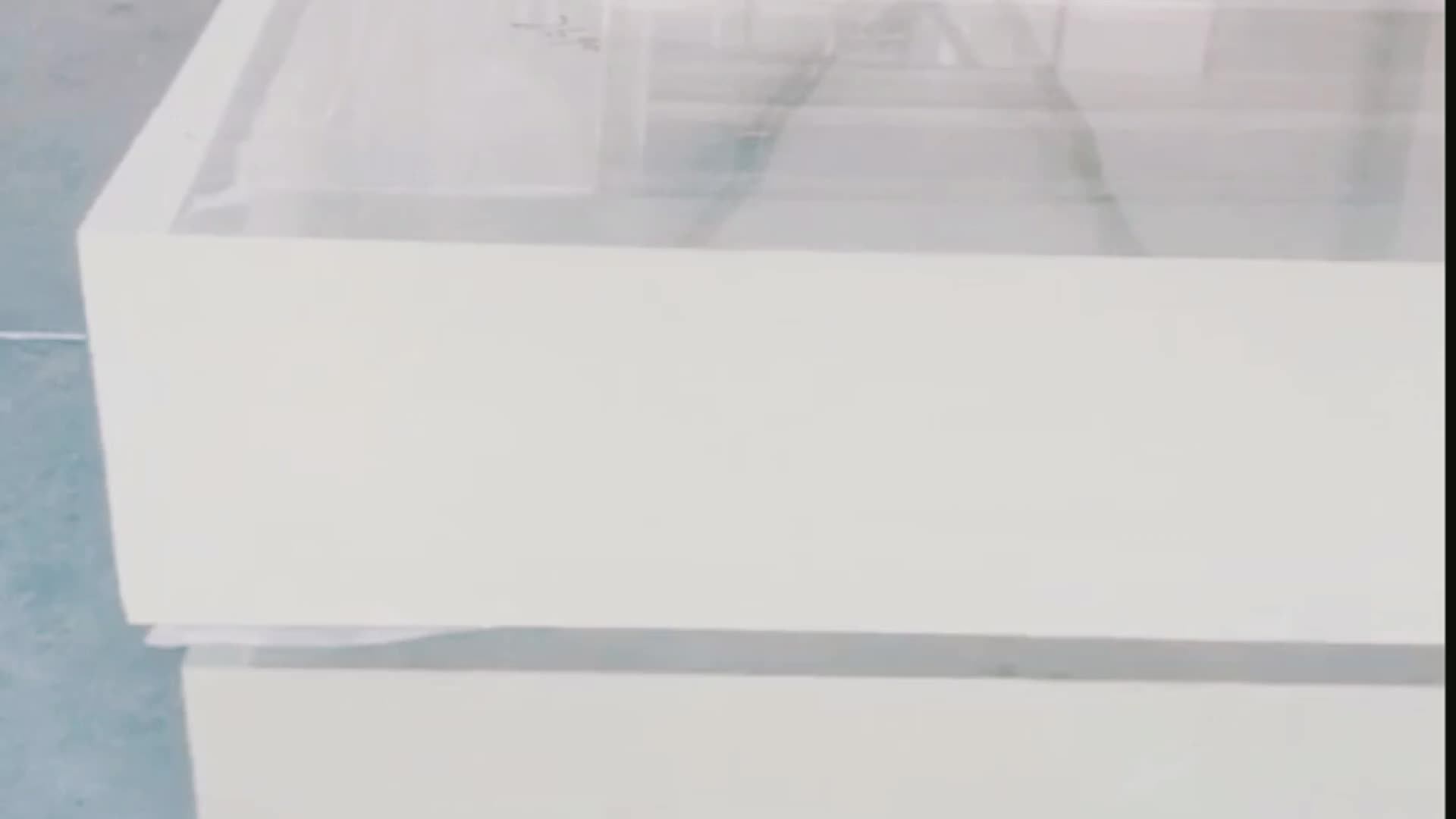 20mm500mm Thickness Clear Acrylic Big Size Cast Aquarium Glass Flat