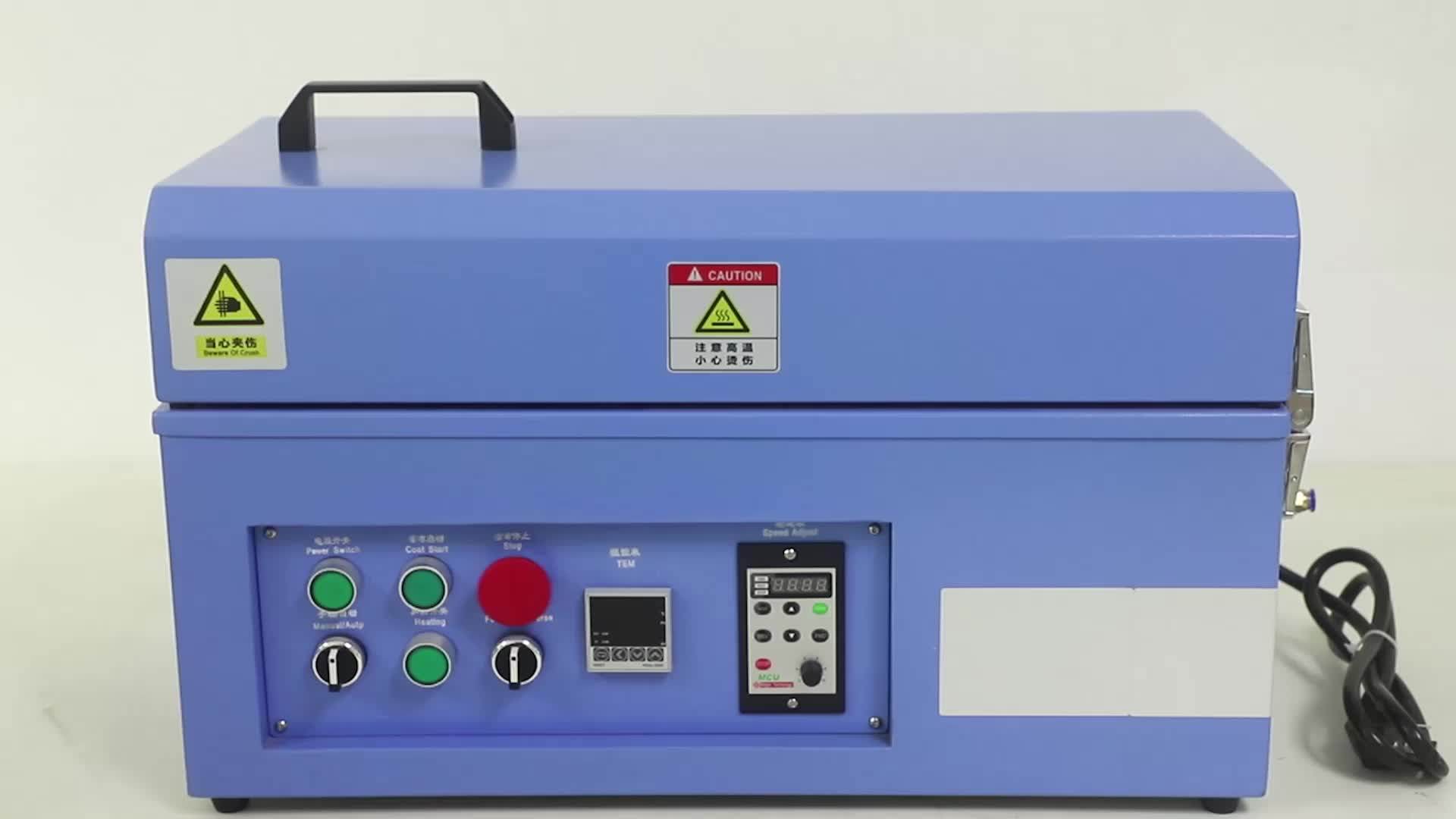 Lab Compact Tablet Vacuum Film Coating Coater Machine For Lithium Ion