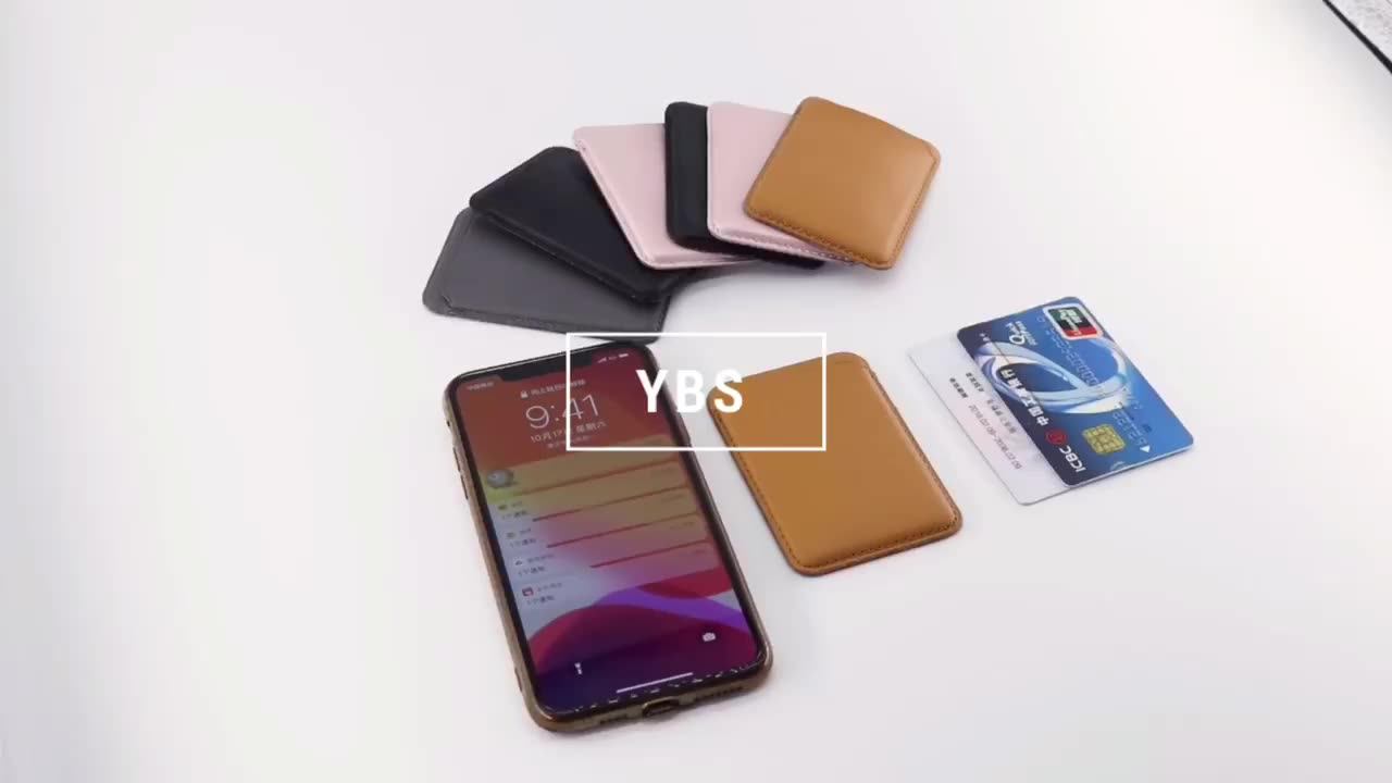 New Arrival Card Holder Leather Wallet With Magsafe For