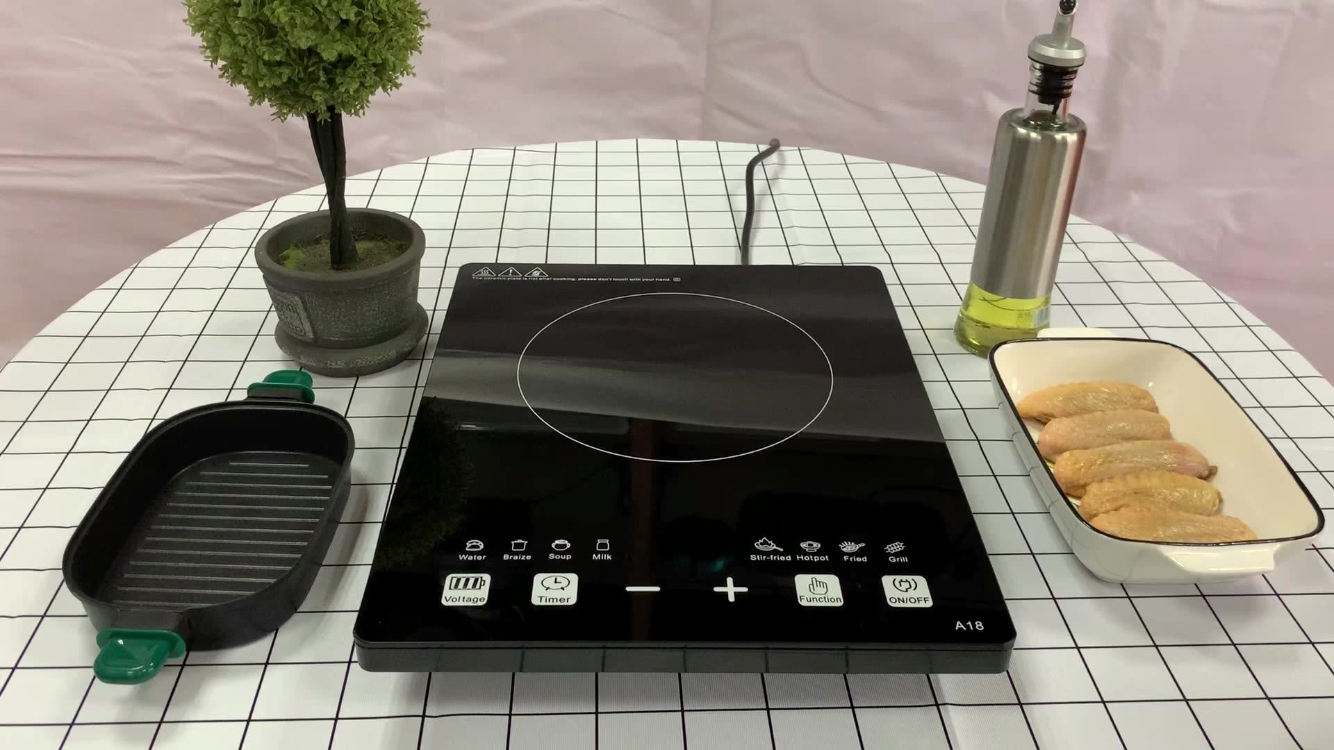 Induction Stove Top Single Burner Small Household Kitchen Appliance