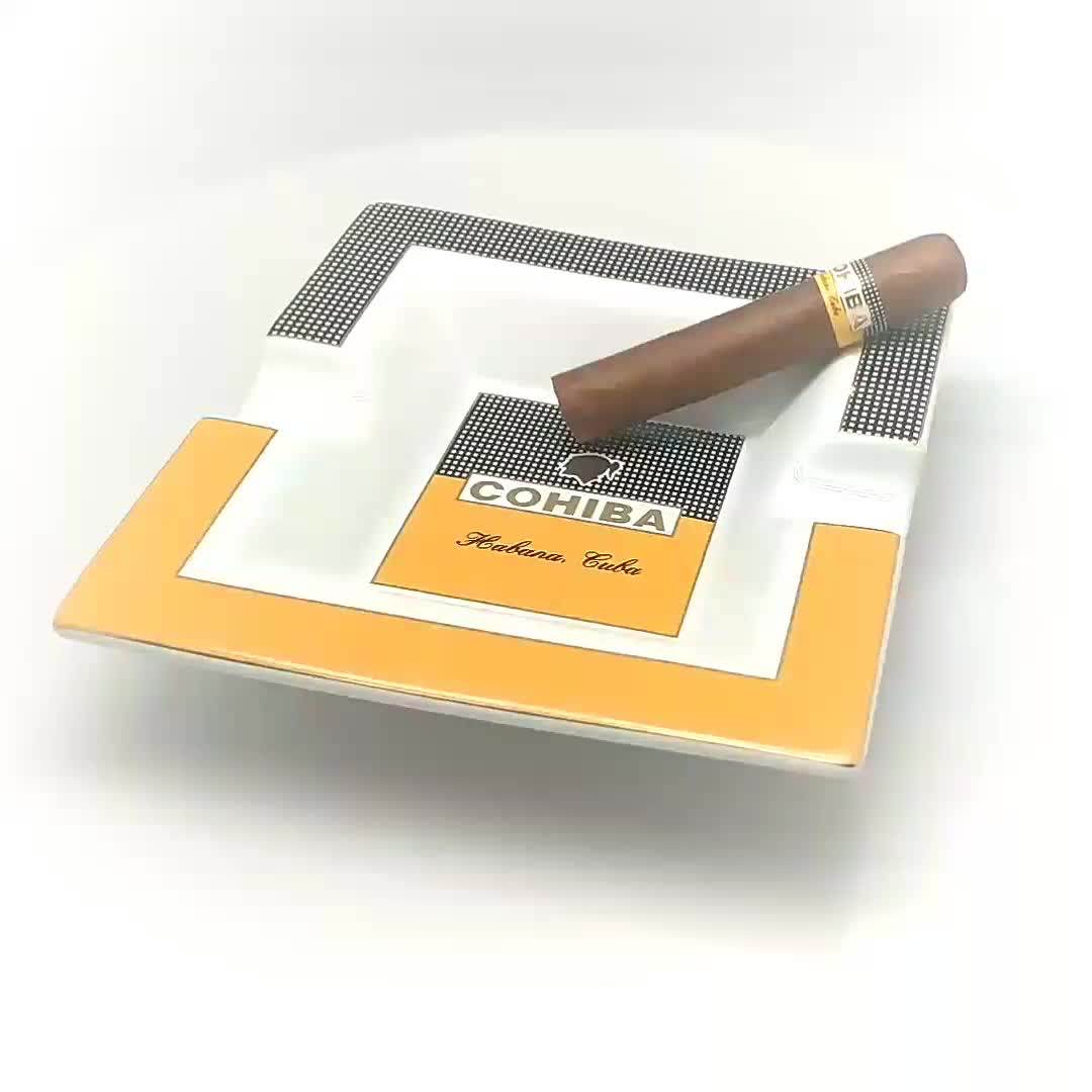 Cohiba Ceramic Cigar Ashtray Wholesale Buy Ceramic Cigar Ashtray