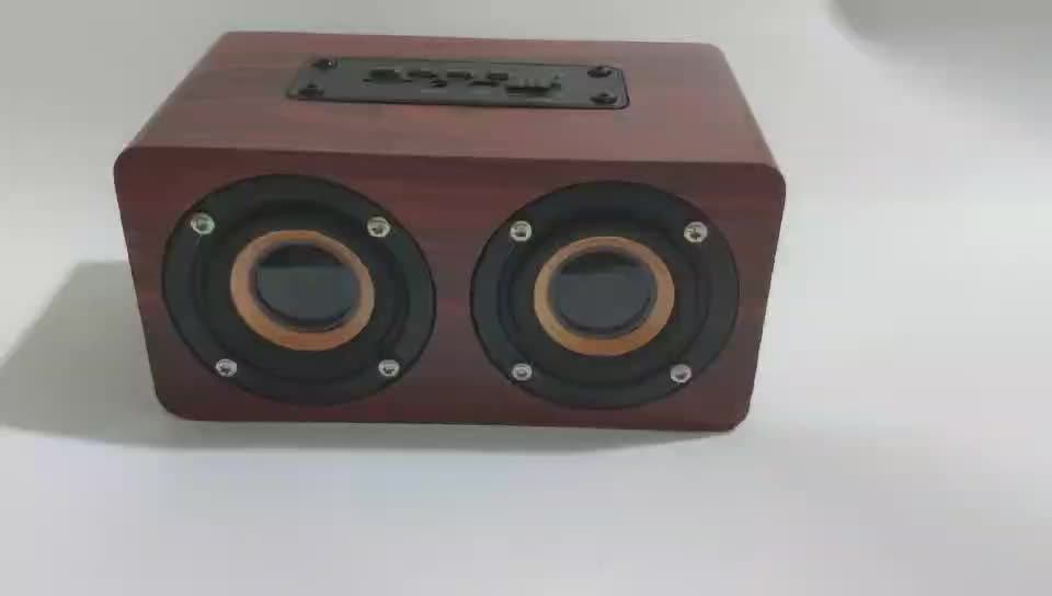 Oem Wooden Bookshelf Audio System Power Woofer Computer Desktop Speaker