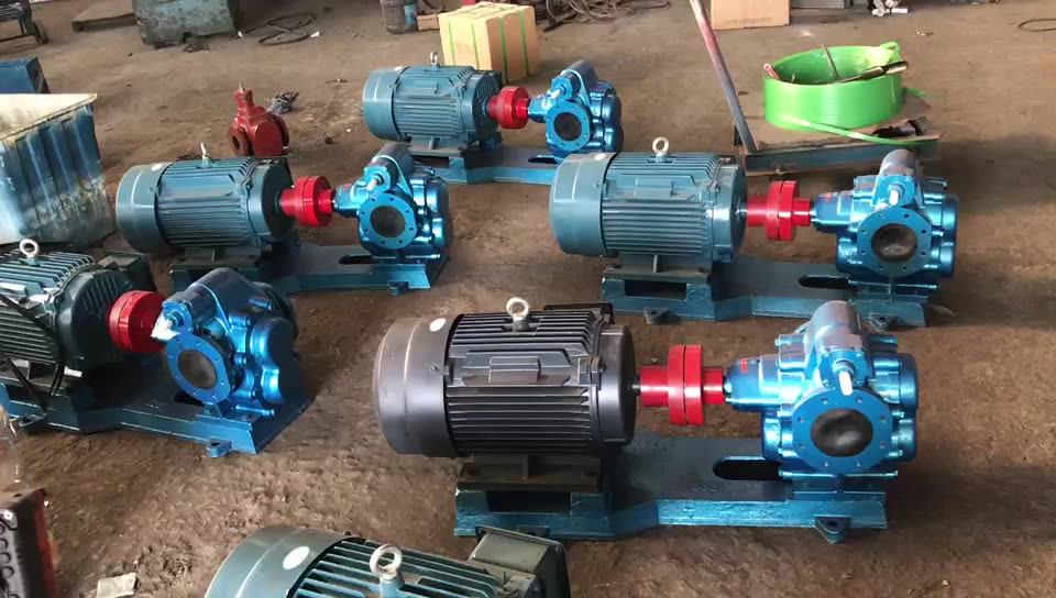 Kcb200 Large Flow Gear Oil Pump Flange Connection Fuel Oil Transfer