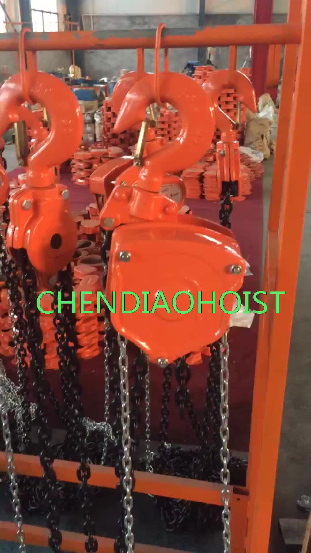 3 Ton Manual Chain Hoist Engine Block Lift Mechanic Winch 6000 Lb