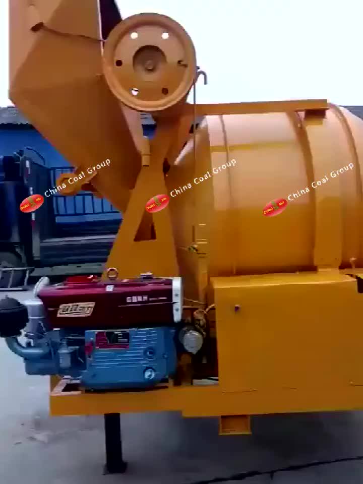 Casting Gear Electric Portable Concrete Mixer 1 Yard Concrete Mixer For
