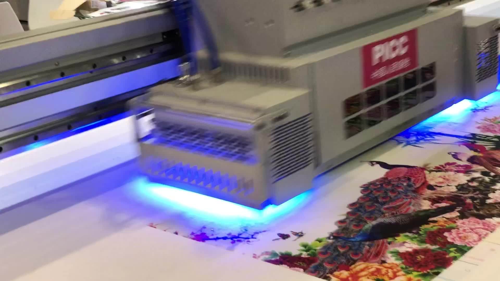 New Product Xaar 1201 Head Ceramic Tile Printer Inkjet Cmykw 2513 Uv Flatbed Printer Price Buy