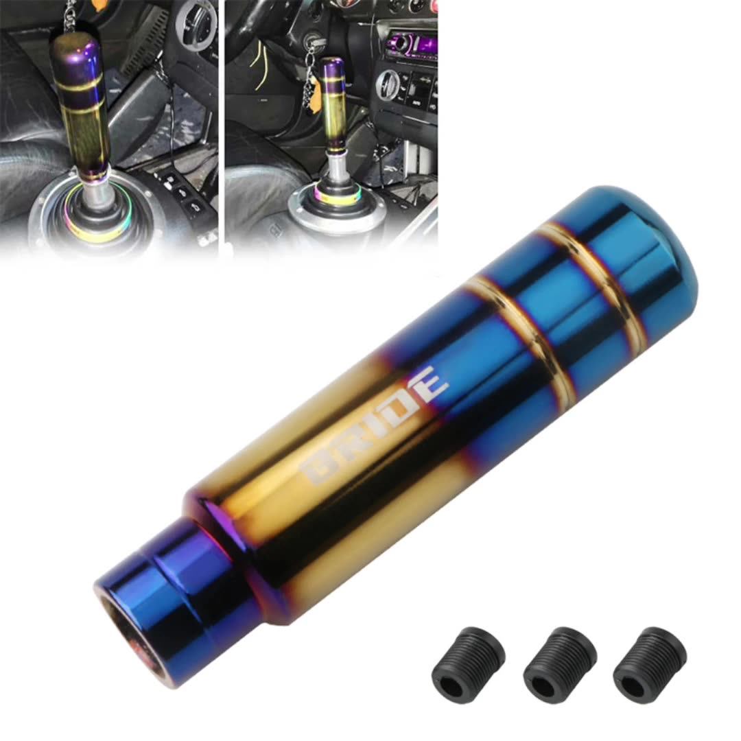 Universal Jdm Style 13cm Burnt Blue Nos Bride Modified Shift Head