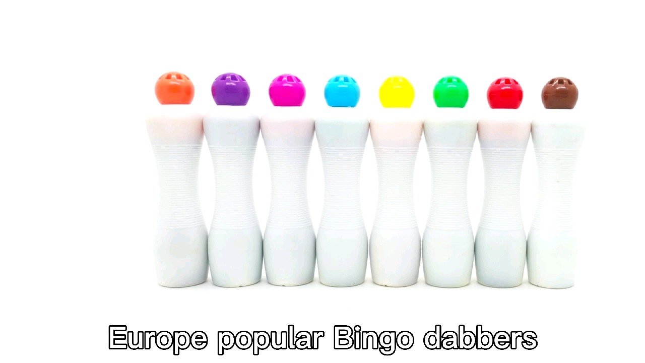 Empty Bingo Dauber Ch2818 Unique Bingo Daubers Bottle Shape Easy To