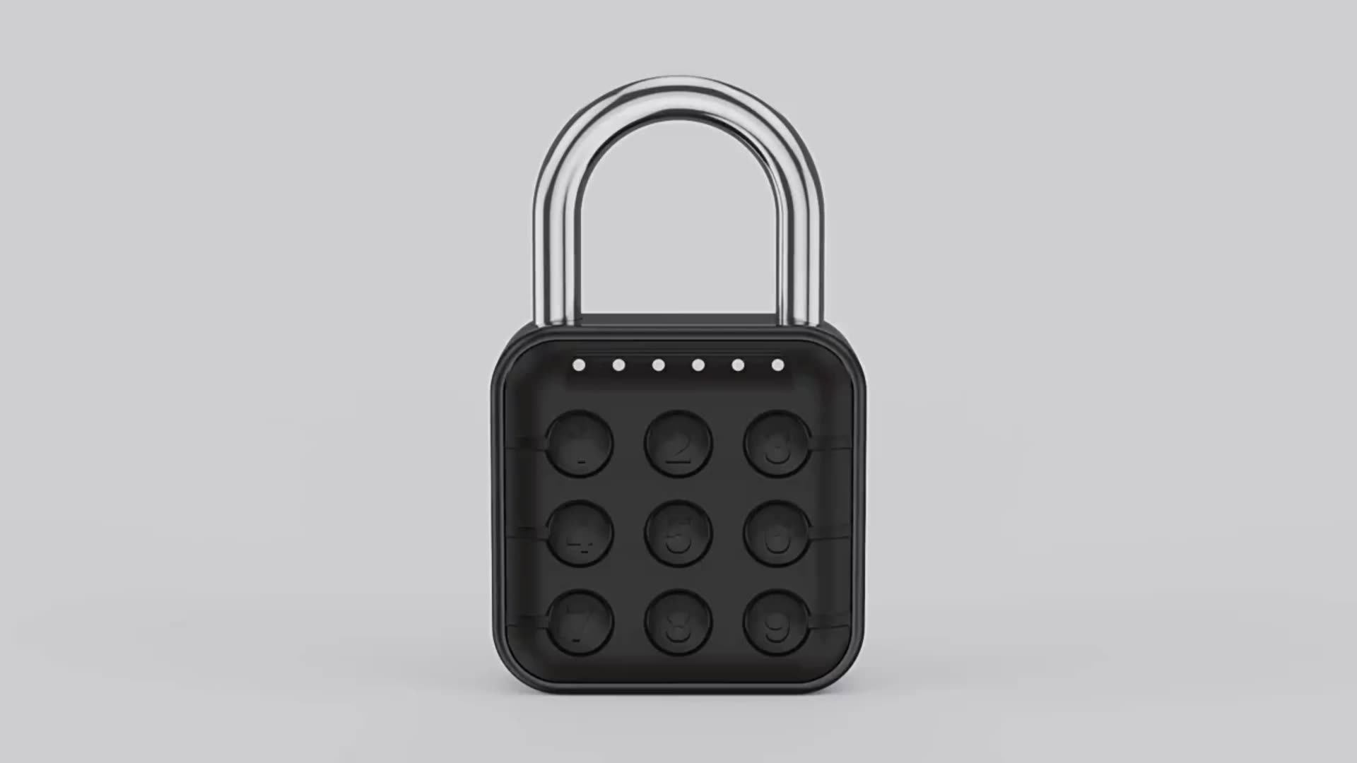 Zinc Alloy Smart Electronic Keypad Drawer Lock for Luggage Bag