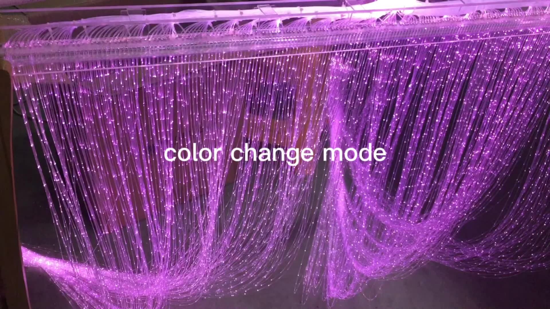 Sparkle Fiber Optic Light Curtain For Children Snoezelen Sensory Room